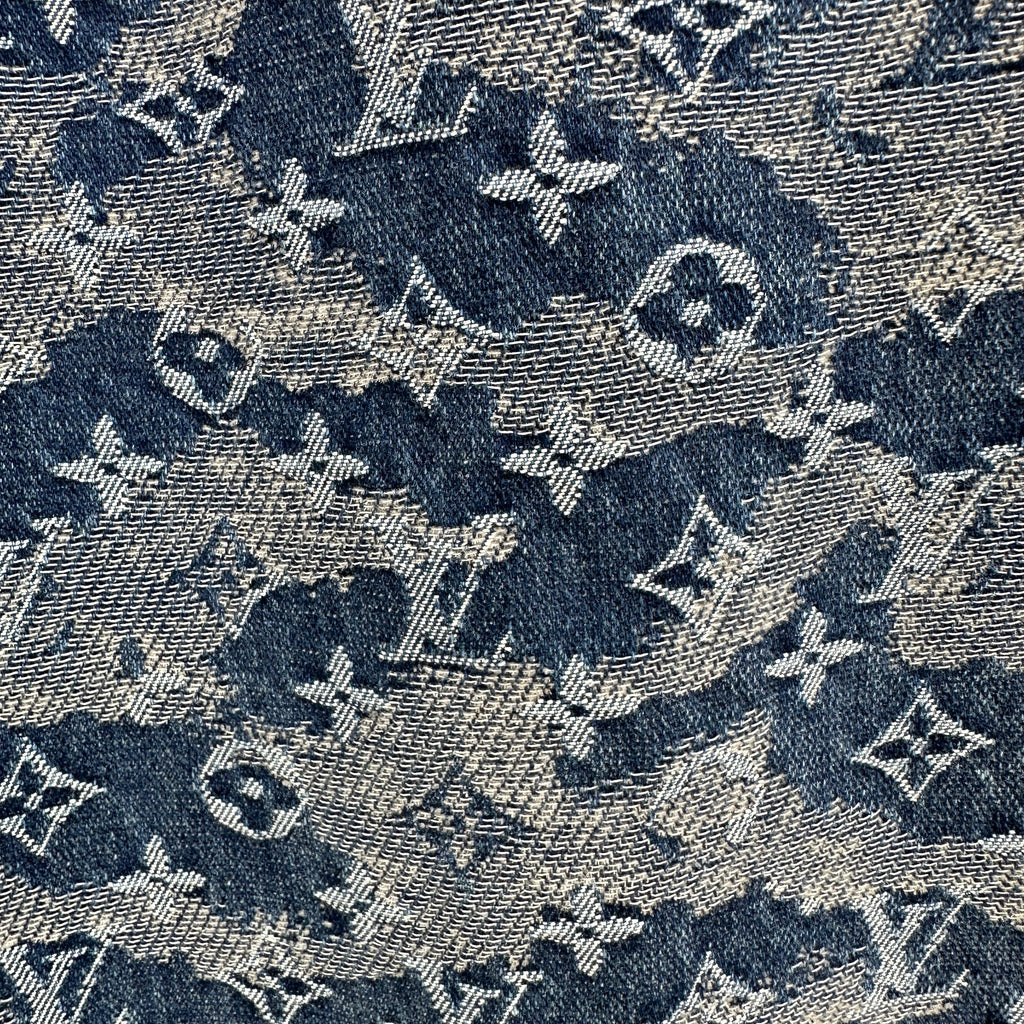 Louis Vuitton Camouflage Monogram Denim Trousers – Washed Blue