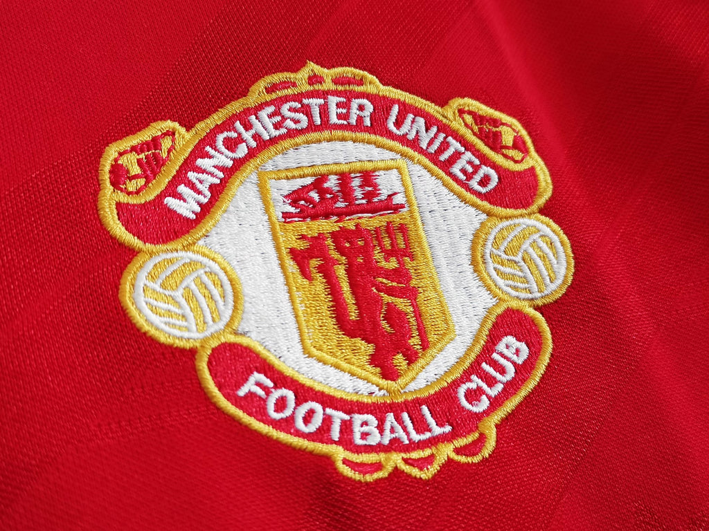 Manchester United 1ra Equipación 1986/87 Manga Larga