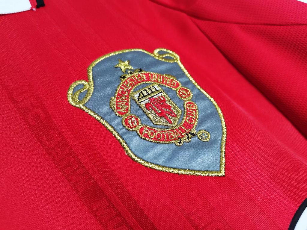 Manchester United 1ra Equipación 1999/00 Manga Larga