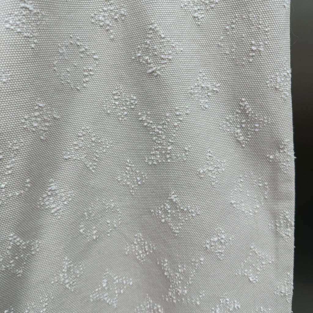 Louis Vuitton All-Over Monogram Embossed Off-White Denim Pants