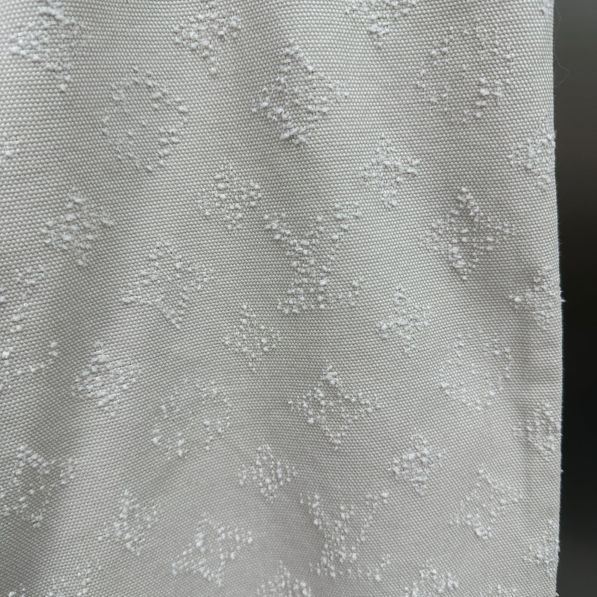 Louis Vuitton All-Over Monogram Embossed Off-White Denim Pants