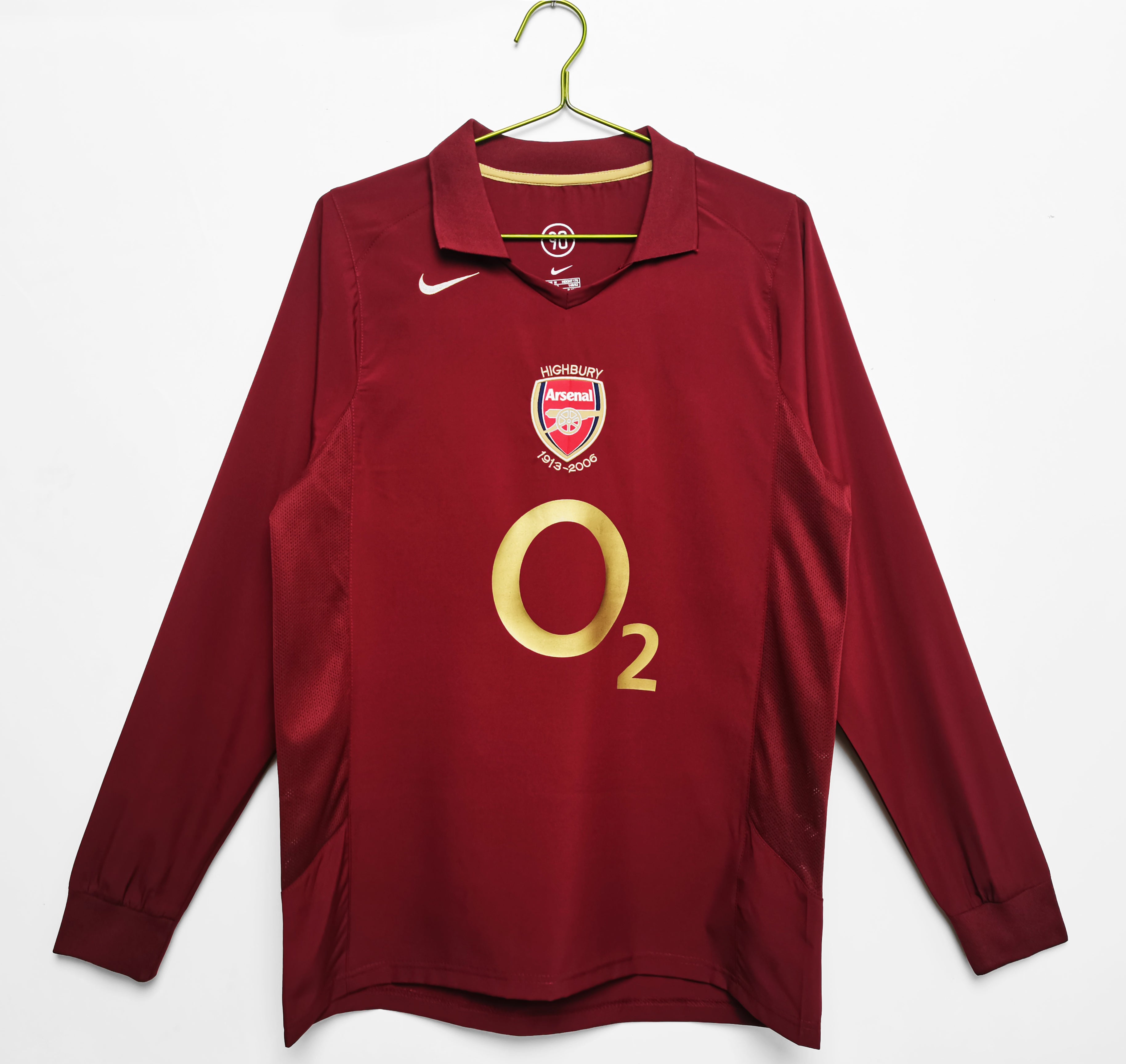 Arsenal 1ra Equipación 2005/06 Manga Larga
