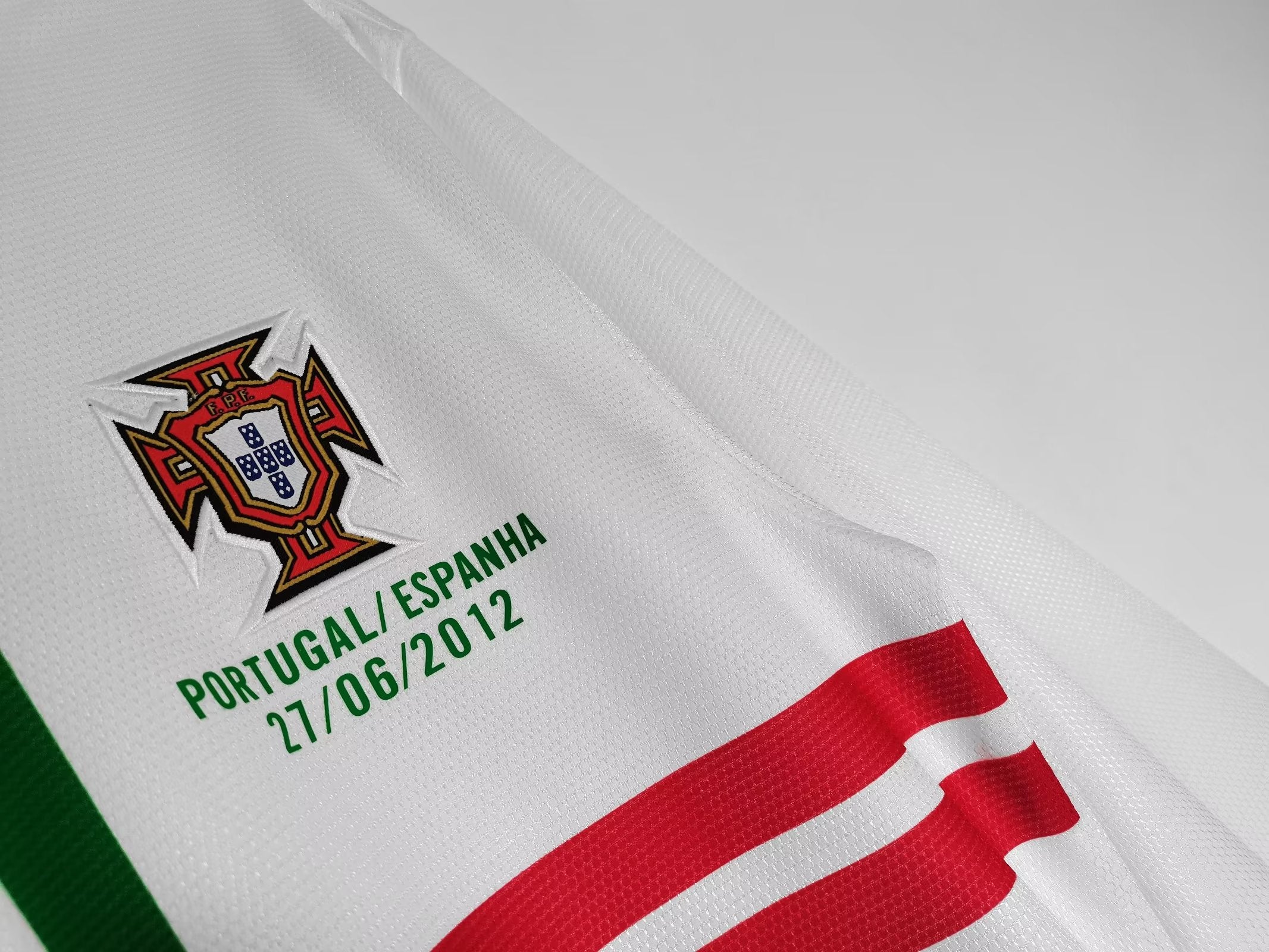 Portugal 2da Equipación 2012 Manga Larga