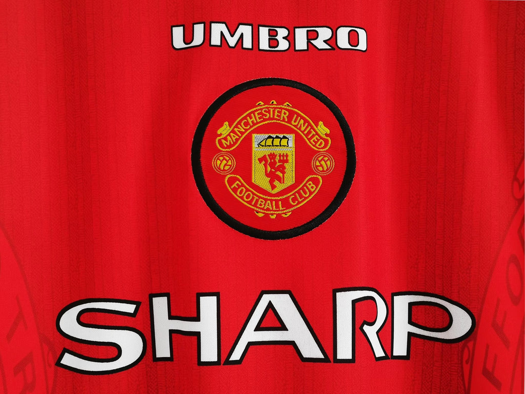 Manchester United 1ra Equipación 1996/97 Manga Larga