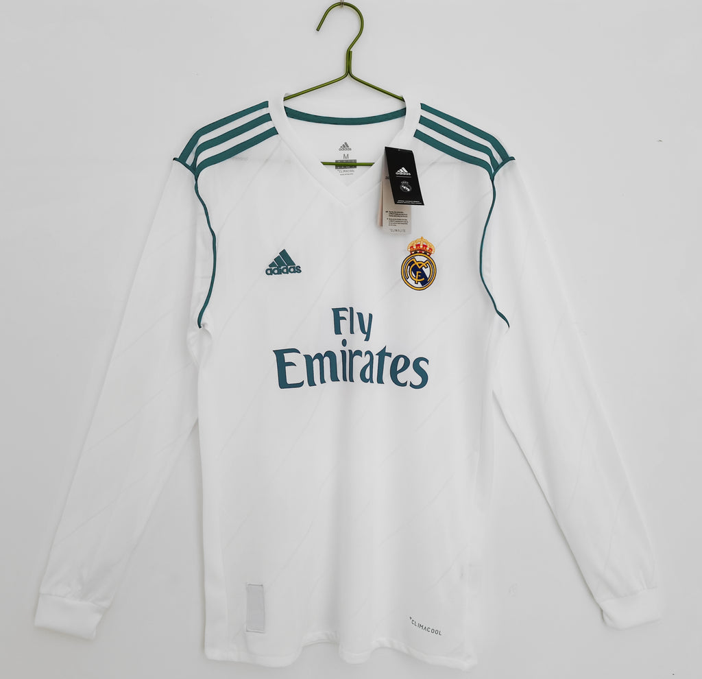 Real Madrid 1ra Equipación 2017/18 Manga Larga