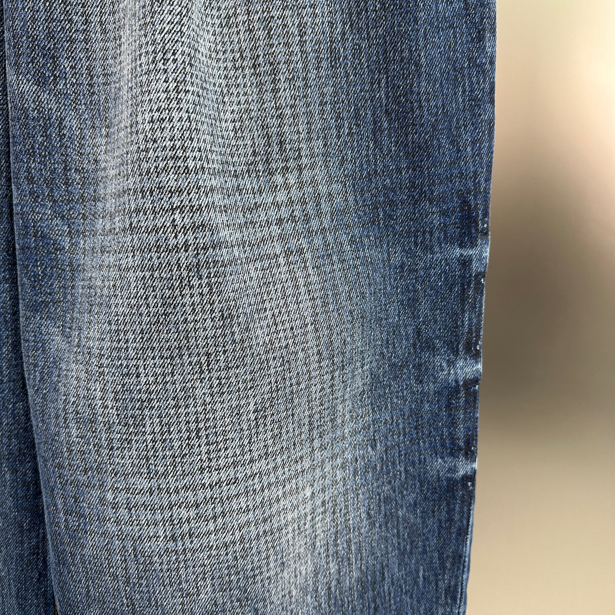 Louis Vuitton Pleated Front Baggy Denim Trousers – Medium Indigo Wash