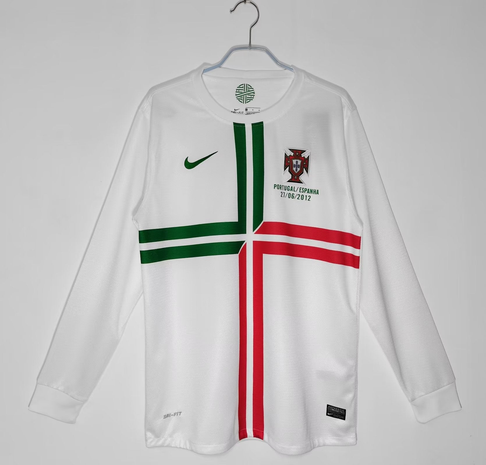 Portugal 2da Equipación 2012 Manga Larga