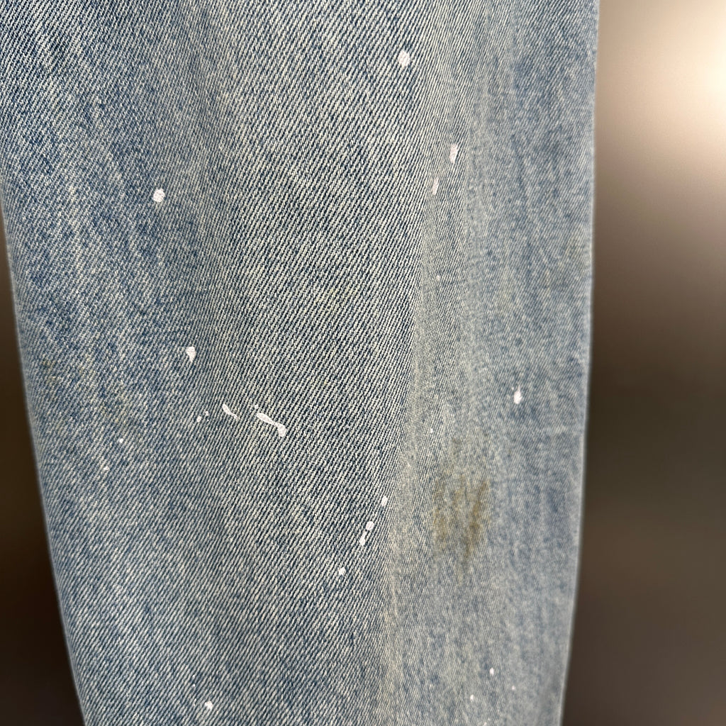 Acne Studios Artist Wash Mud-Tinted Wide-Leg Denim