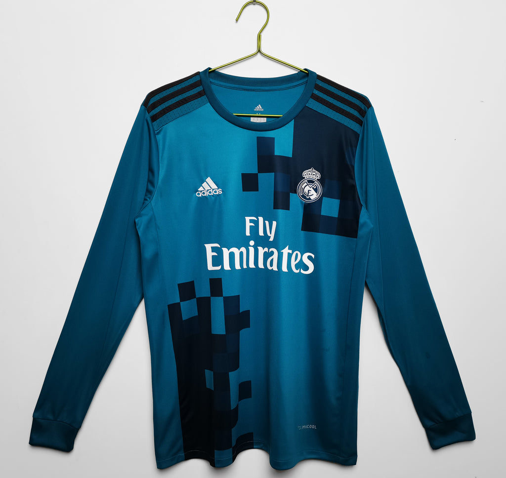 Real Madrid 2da Equipación 2017/18 Manga Larga