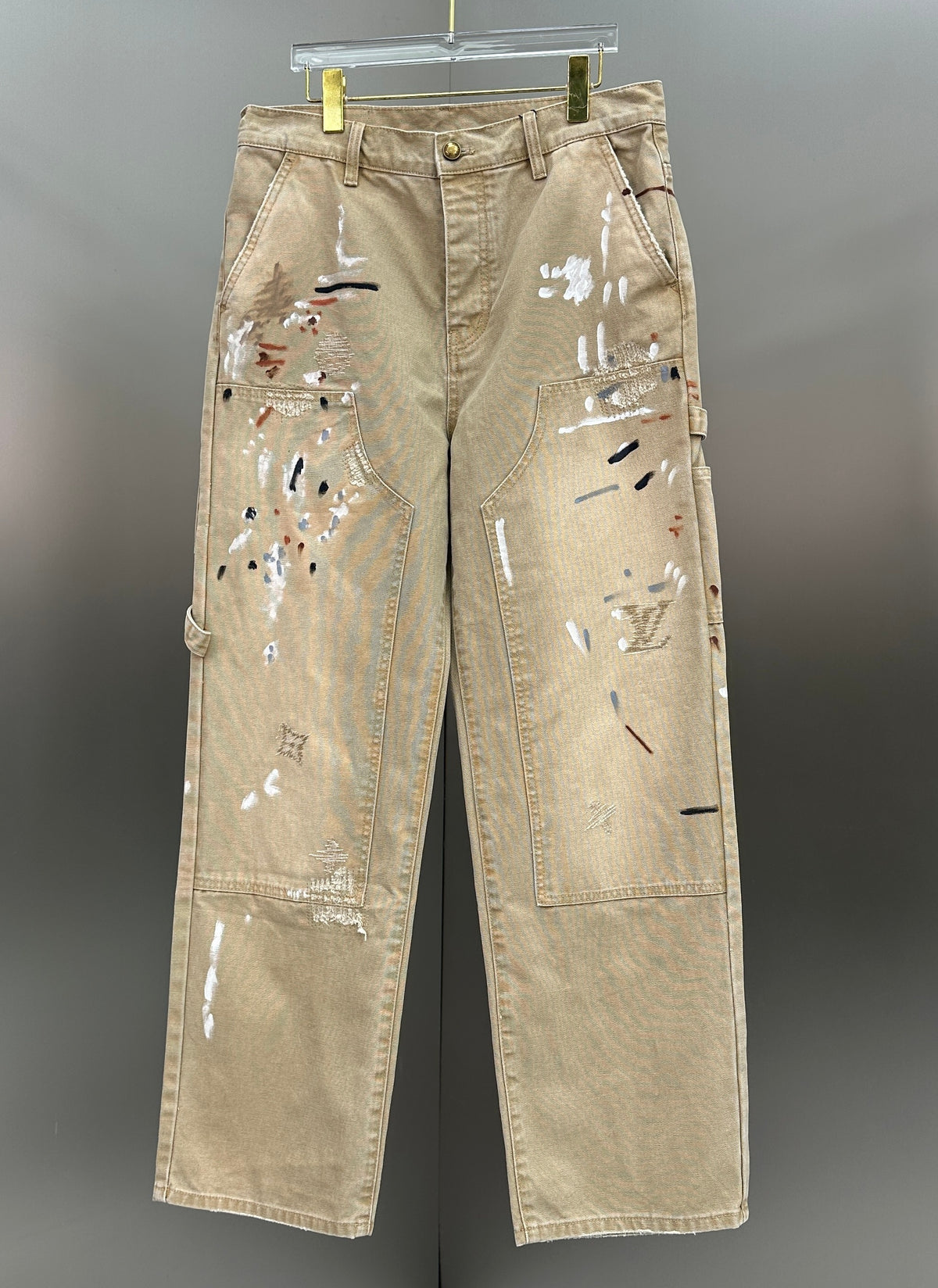 Louis Vuitton Painter Workwear Double-Knee Jeans – Sandy Tan