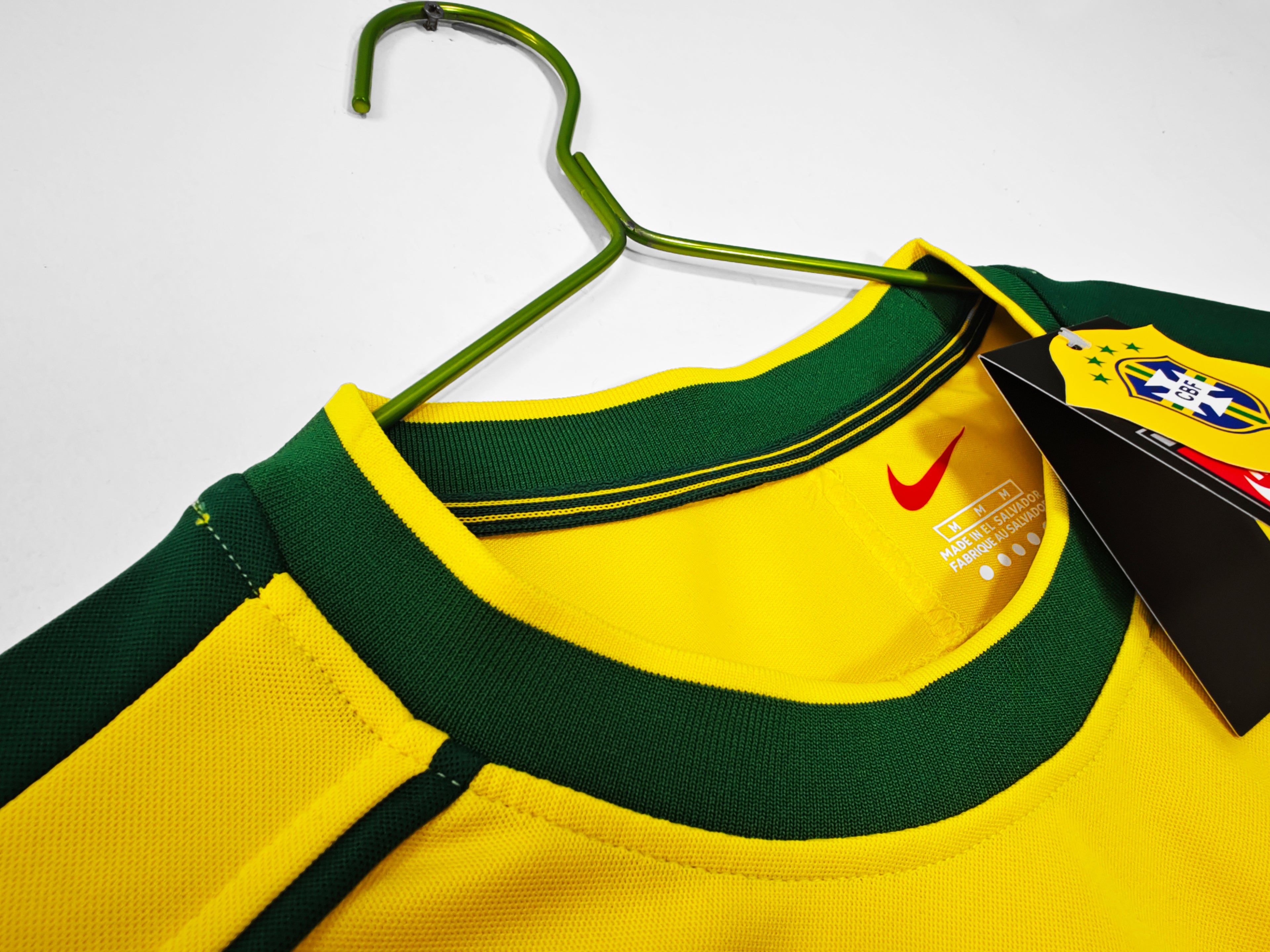 Brasil 1ra Equipación 1998 Manga Larga