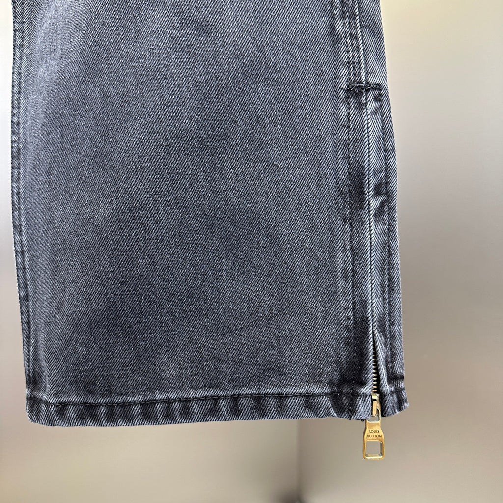 Louis Vuitton Double-Knee Monogram Embossed Carpenter Pants
