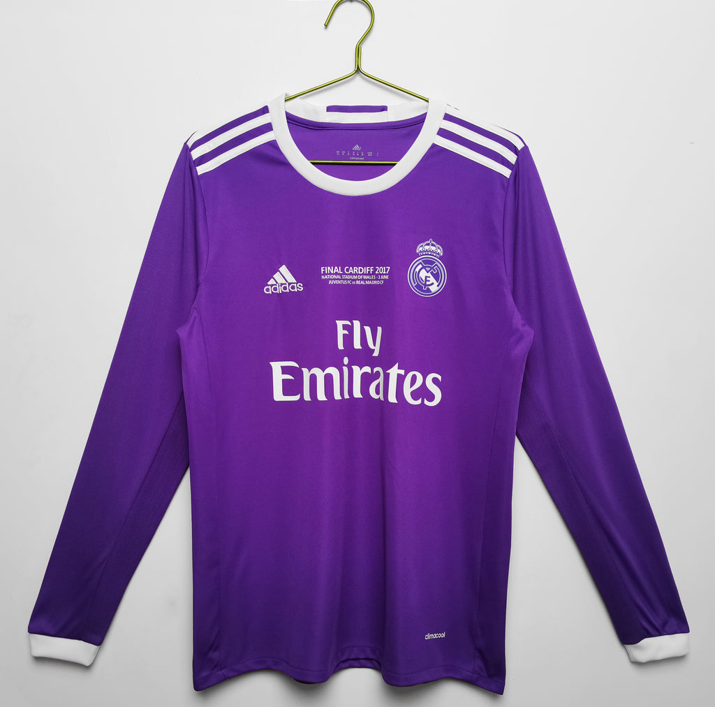 Real Madrid 2da Equipación 2016/17 Manga Larga