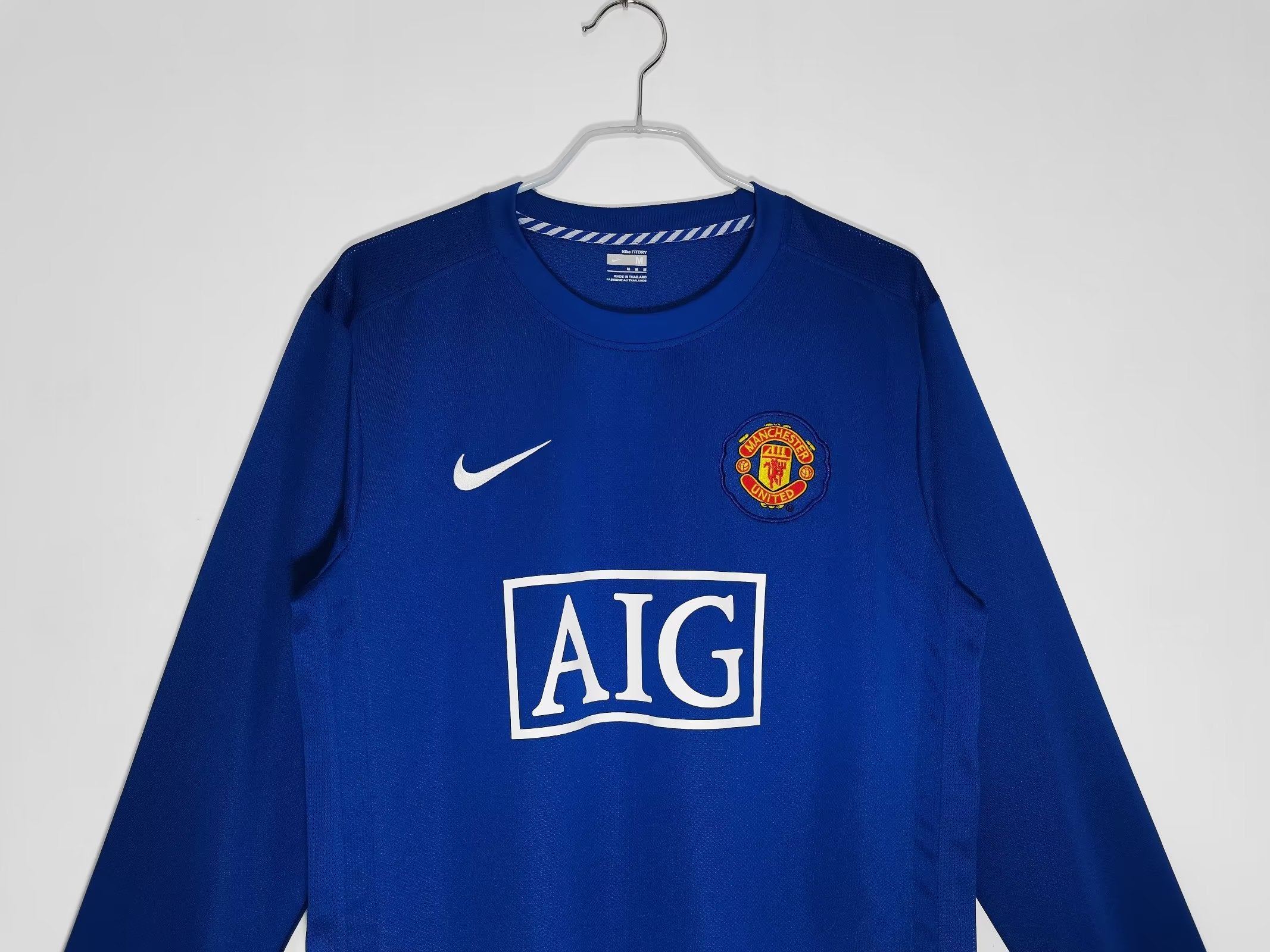 Manchester United 2da Equipación 2008/09 Manga Larga