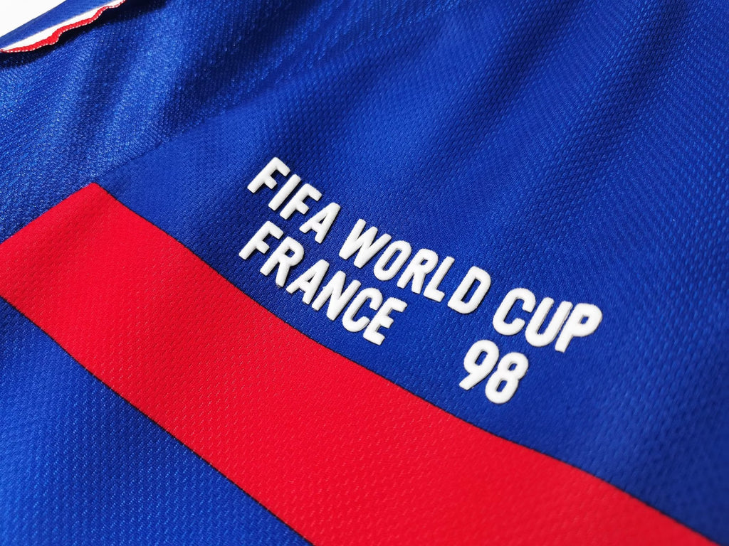 Francia 1ra Equipación 1998 Edición Final Mundial Manga Larga