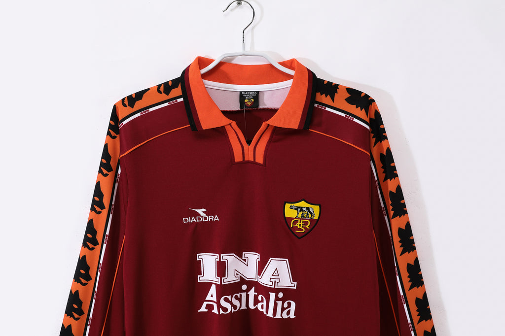 Roma 1ra Equipación 1998/99 Manga Larga
