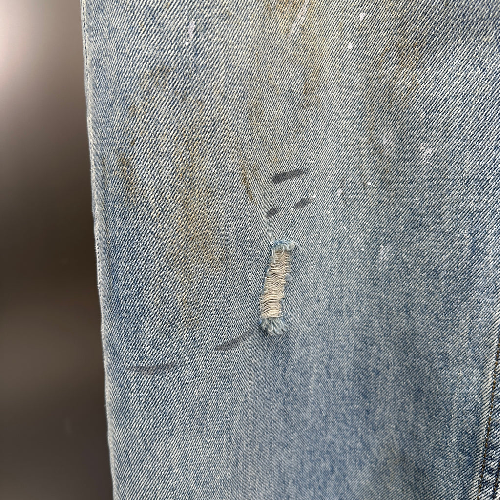Acne Studios Artist Wash Mud-Tinted Wide-Leg Denim