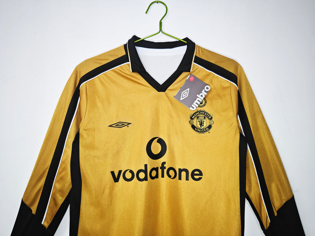 Manchester United 3ra Equipación 2001/02 Manga Larga