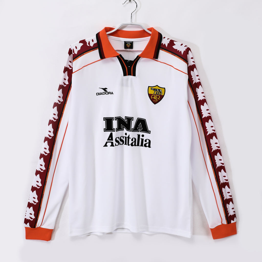 Roma 2da Equipación 1998/99 Manga Larga