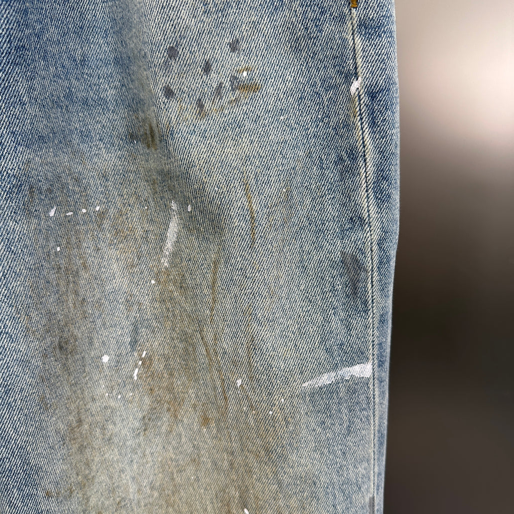 Acne Studios Artist Wash Mud-Tinted Wide-Leg Denim