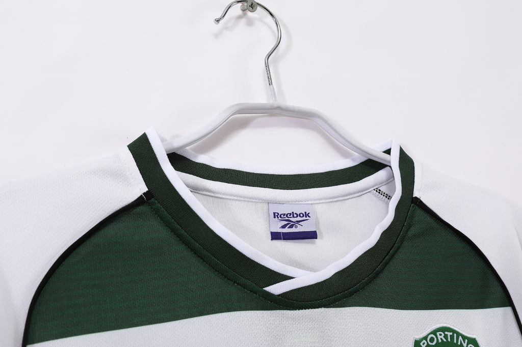 Sporting de Portugal 1ra Equipación 2001/02 Manga Larga