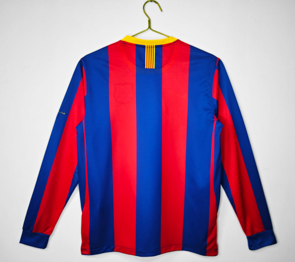 Barça 1ra Equipación 2010/11 Manga Larga