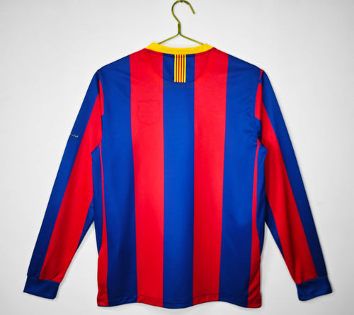 Barça 1ra Equipación 2010/11 Manga Larga