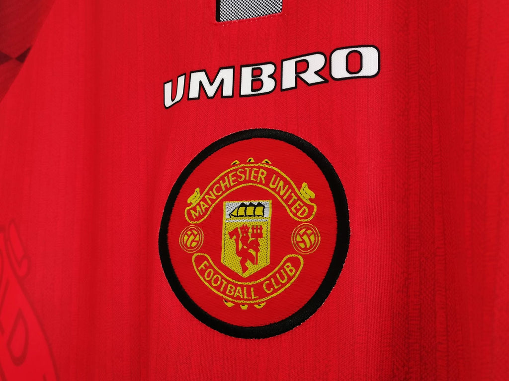 Manchester United 1ra Equipación 1996/97 Manga Larga