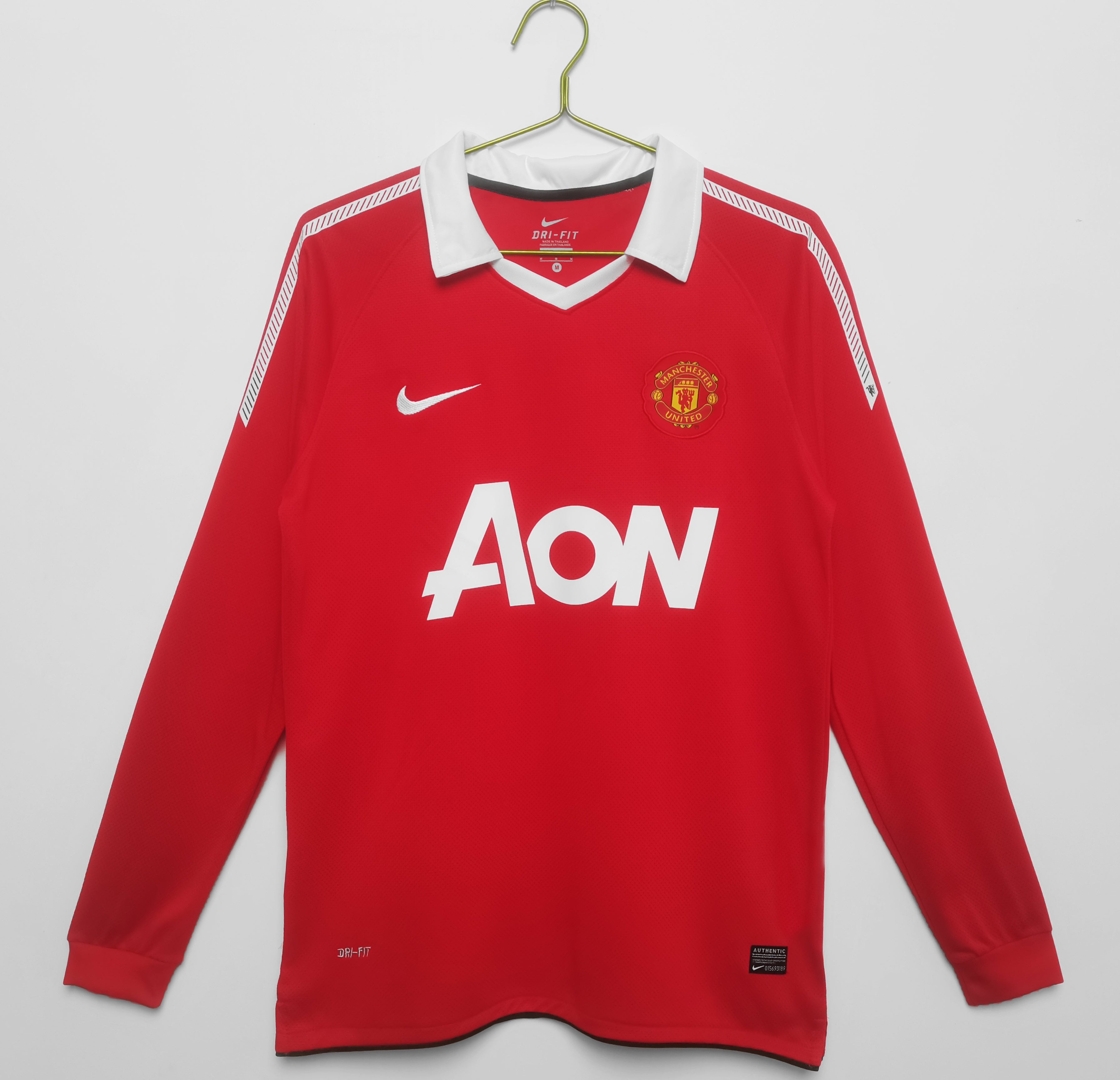 Manchester United 1ra Equipación 2010/11 Manga Larga