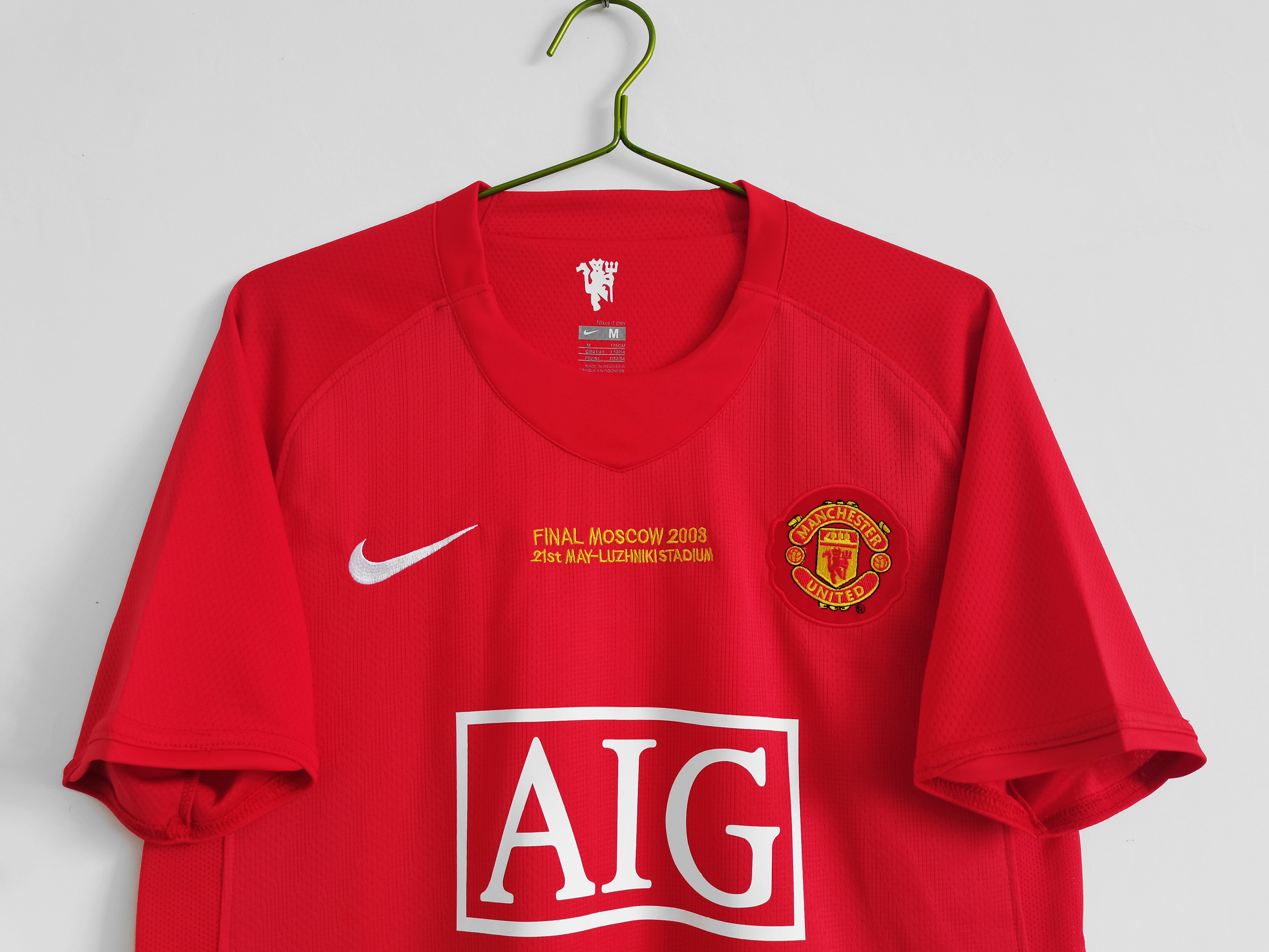 Manchester United 1ra Equipación 2007/08