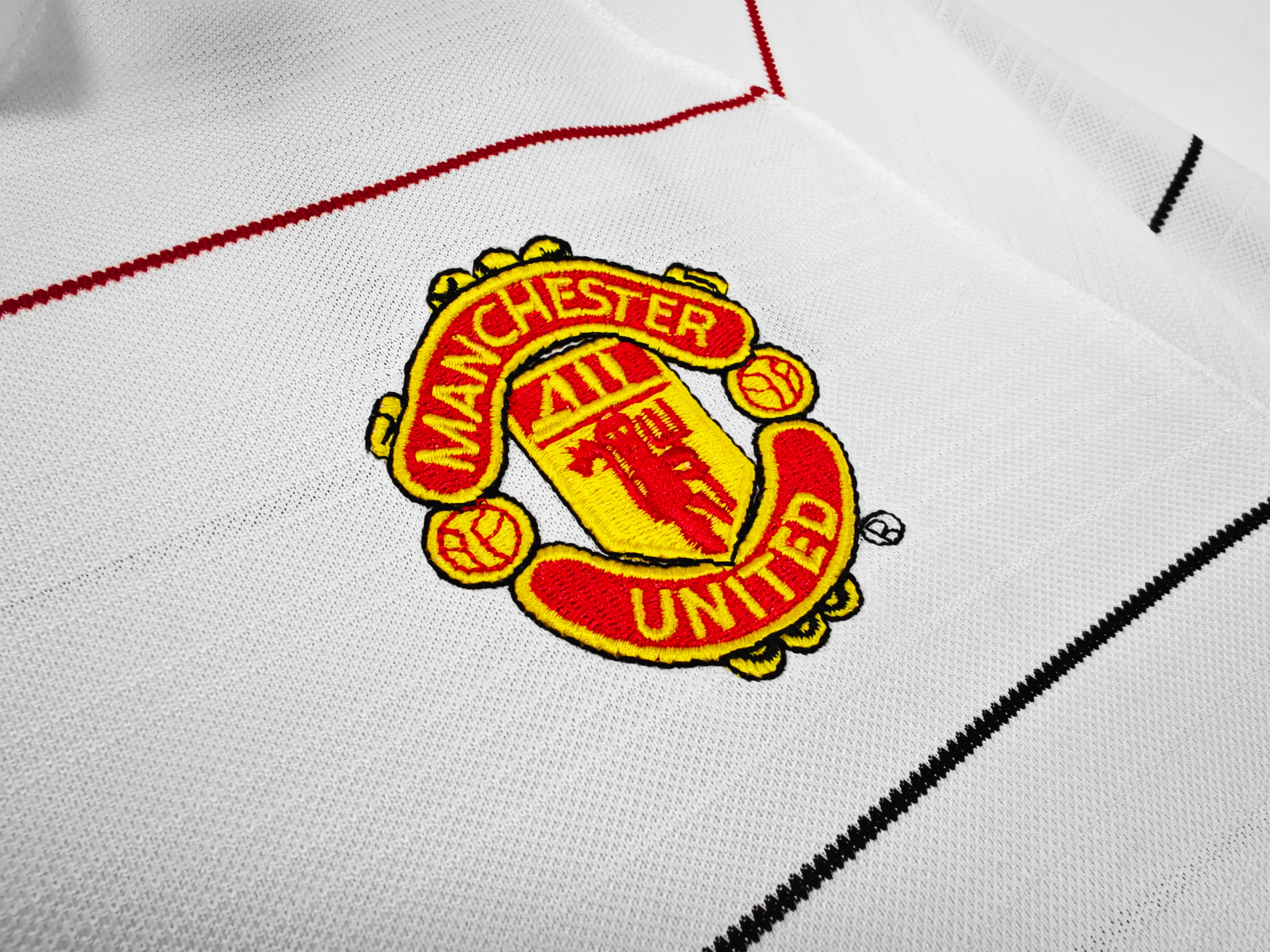 Manchester United 2da Equipación 2003/04 Manga Larga