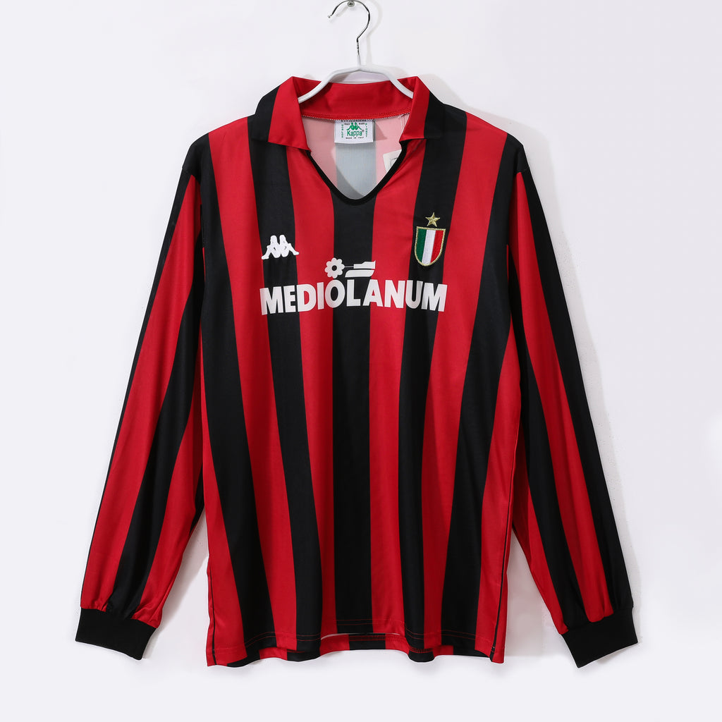 Milán 1ra Equipación 1988/89 Manga Larga
