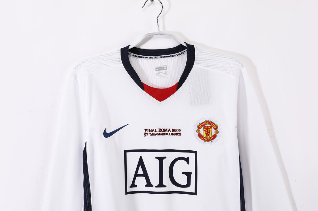 Manchester United 3ra Equipación 2008/09 Manga Larga Edicion Final Champions