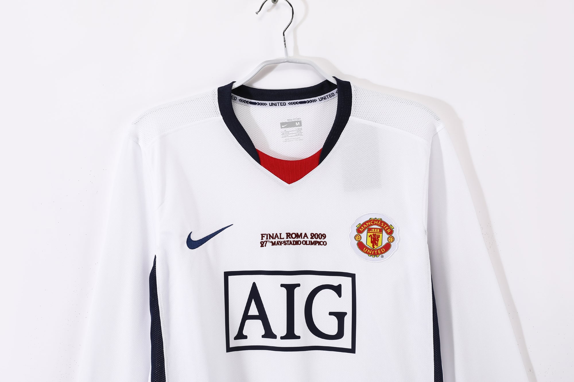 Manchester United 3ra Equipación 2008/09 Manga Larga Edicion Final Champions