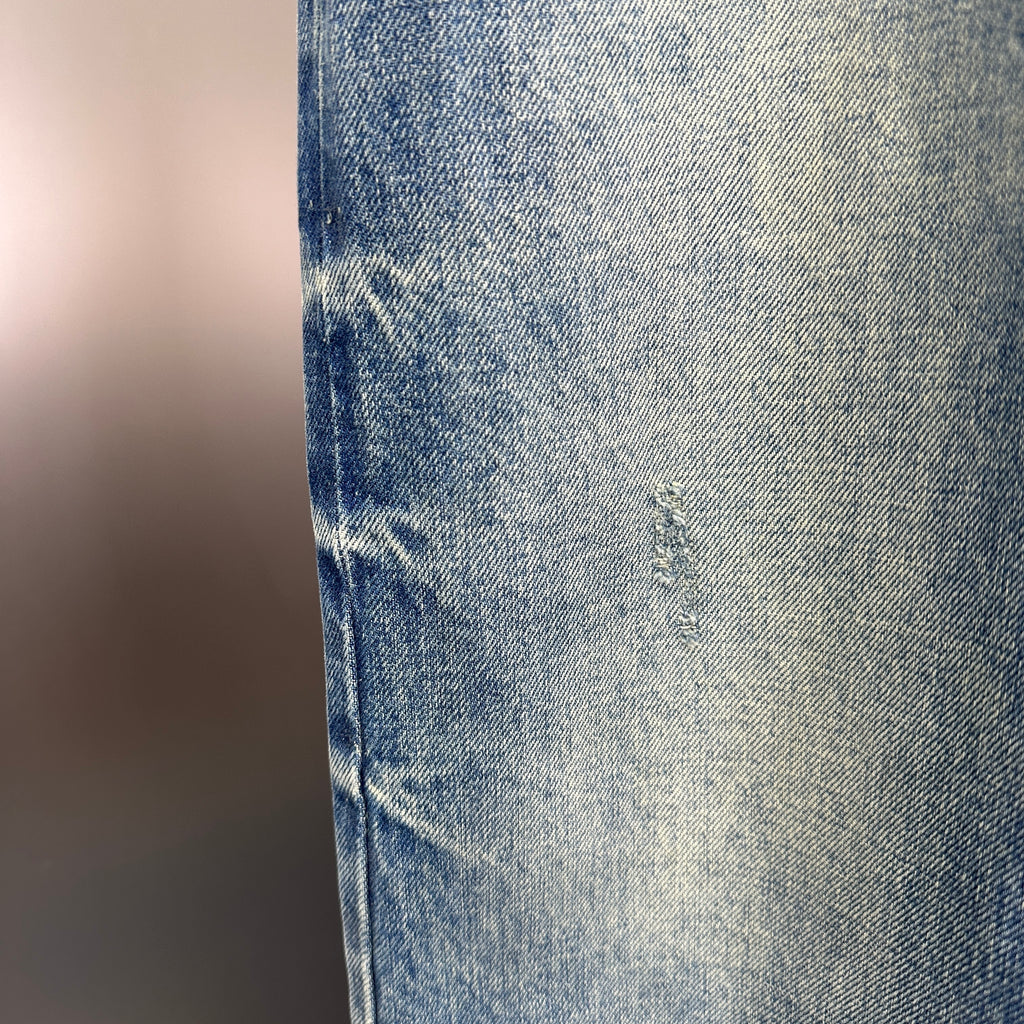 Prada Classic Straight-Fit Faded Blue Jeans