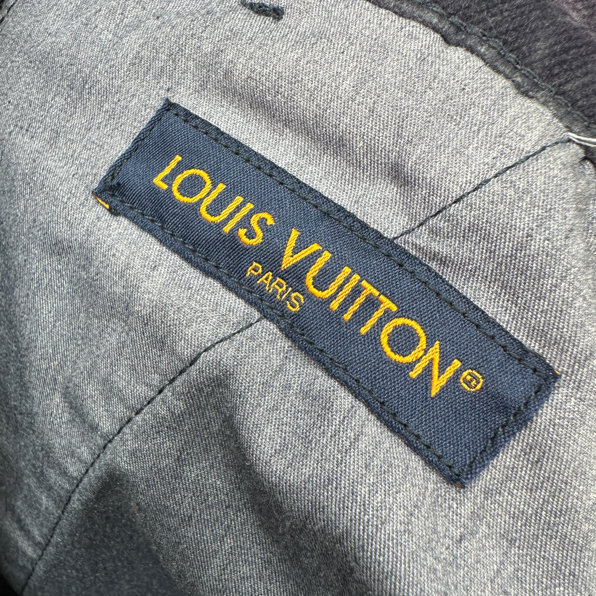 Louis Vuitton Bleached Fade Straight Denim Trousers – Dark Navy