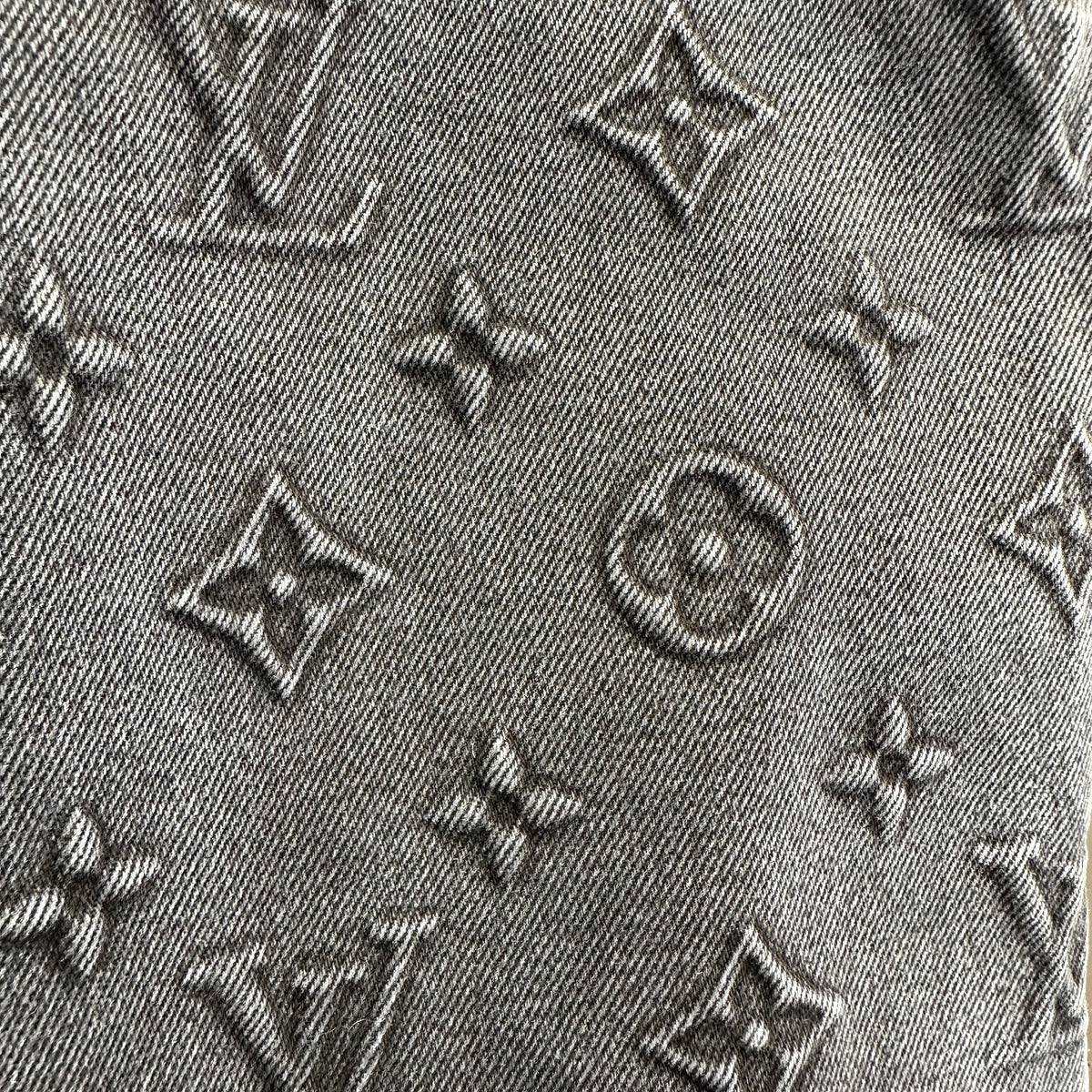 Louis Vuitton Double-Knee Monogram Embossed Carpenter Pants