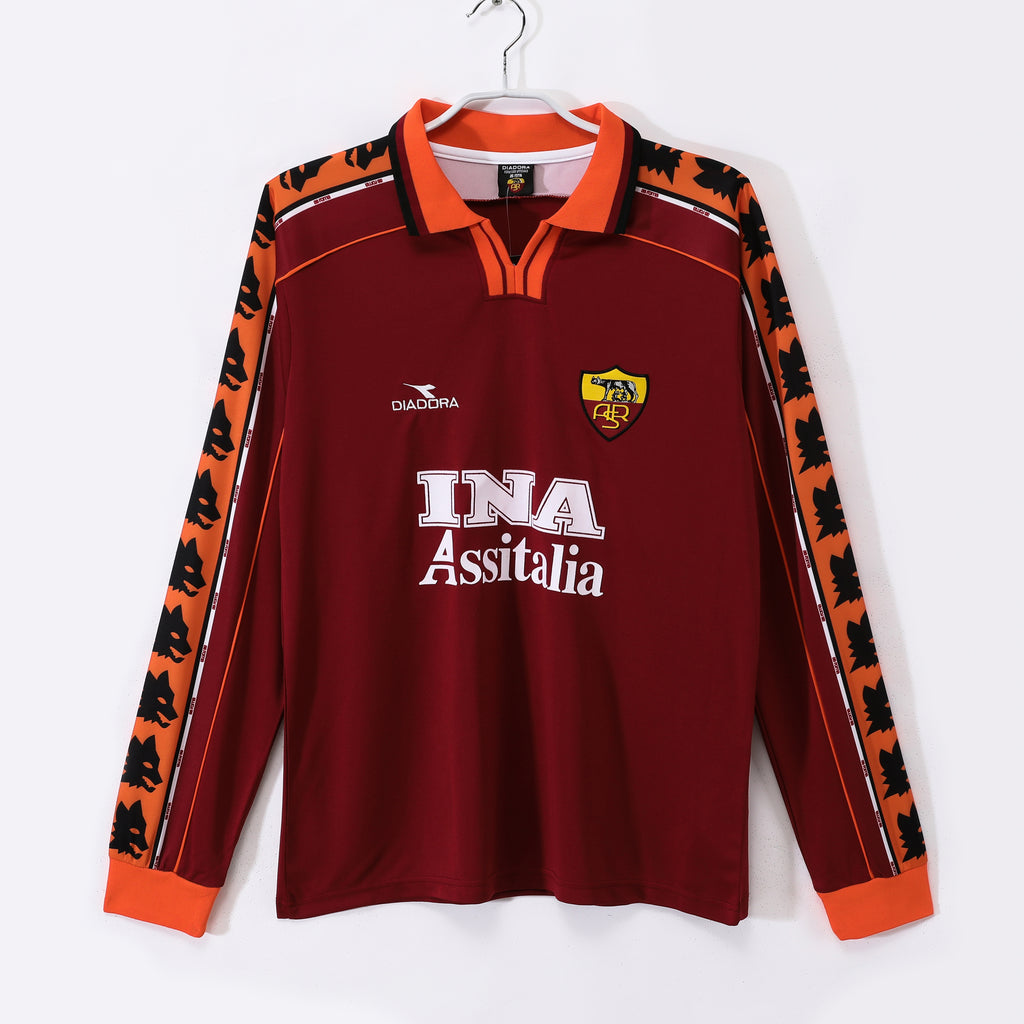 Roma 1ra Equipación 1998/99 Manga Larga