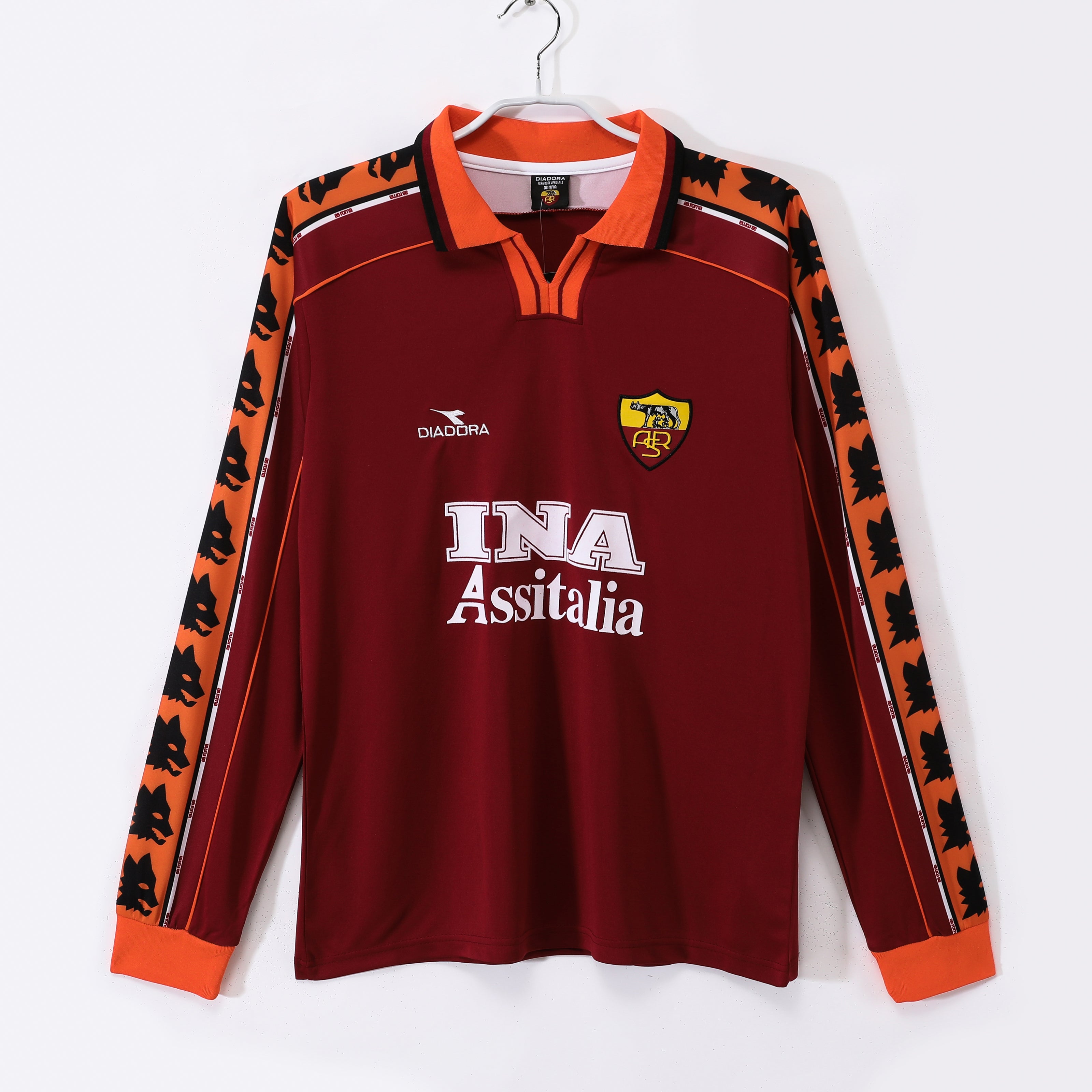 Roma 1ra Equipación 1998/99 Manga Larga