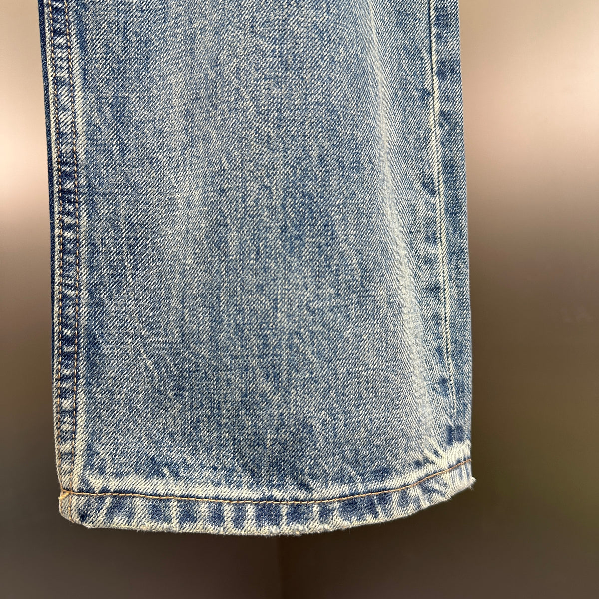 Prada Classic Straight-Fit Faded Blue Jeans