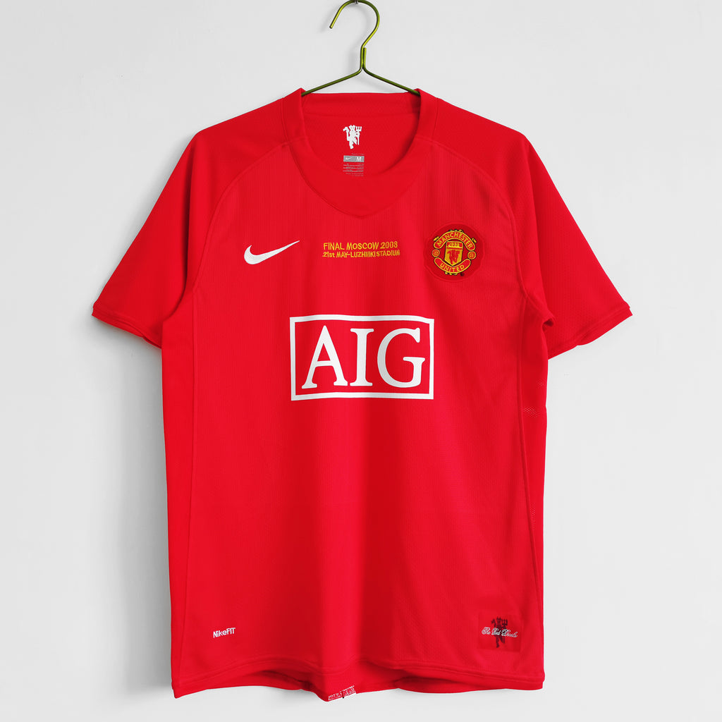 Manchester United 1ra Equipación 2007/08