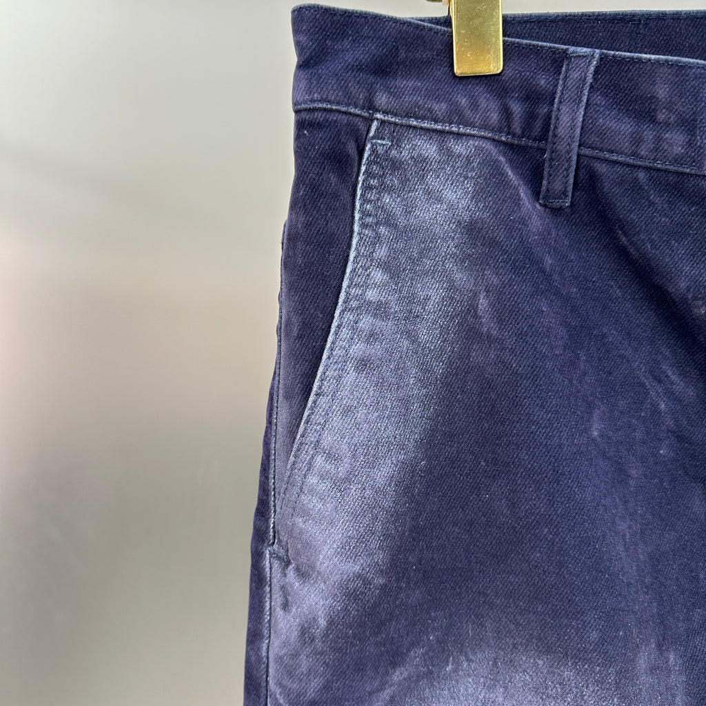 Louis Vuitton Bleached Fade Straight Denim Trousers – Dark Navy