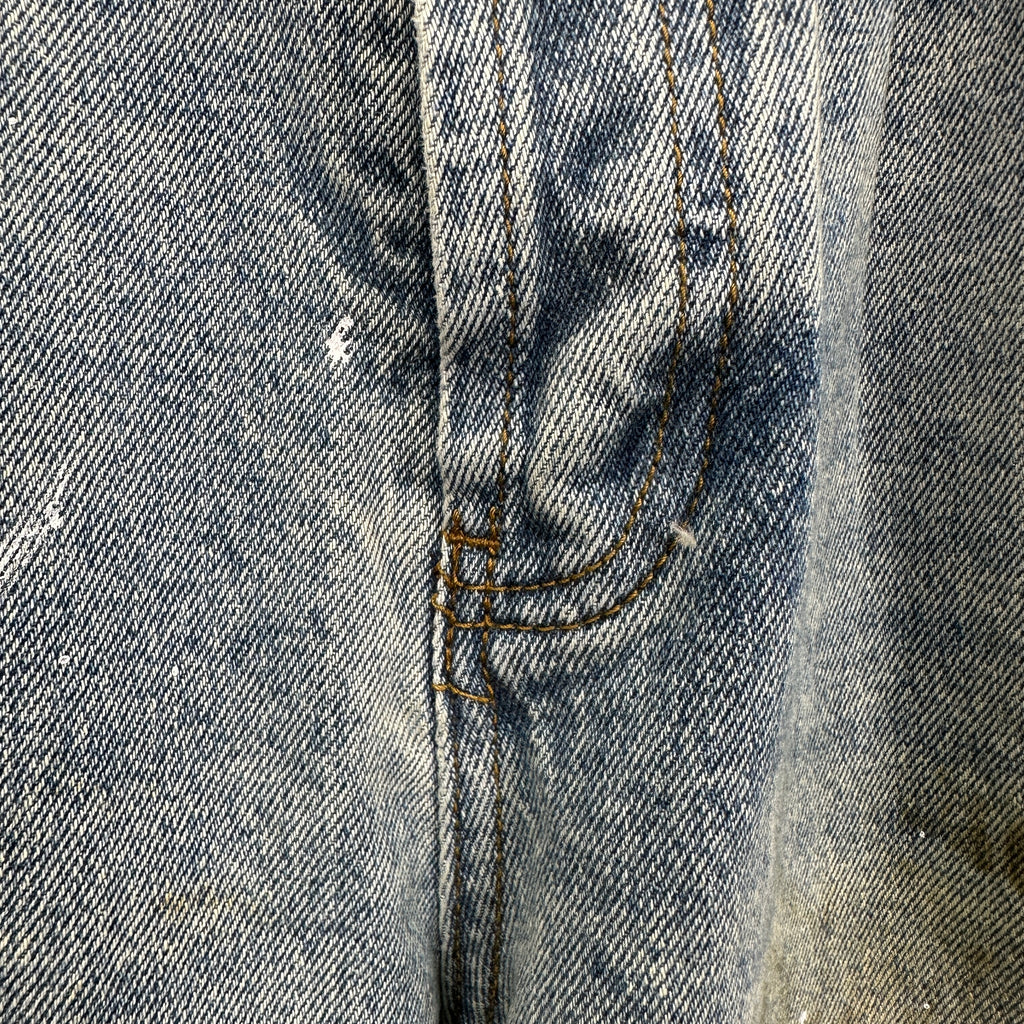 Acne Studios Artist Wash Mud-Tinted Wide-Leg Denim