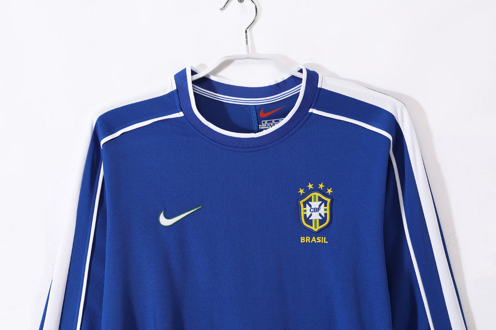 Brasil 2da Equipación 1998 Manga Larga