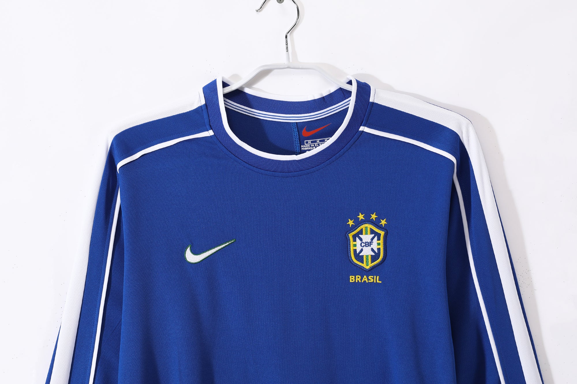 Brasil 2da Equipación 1998 Manga Larga