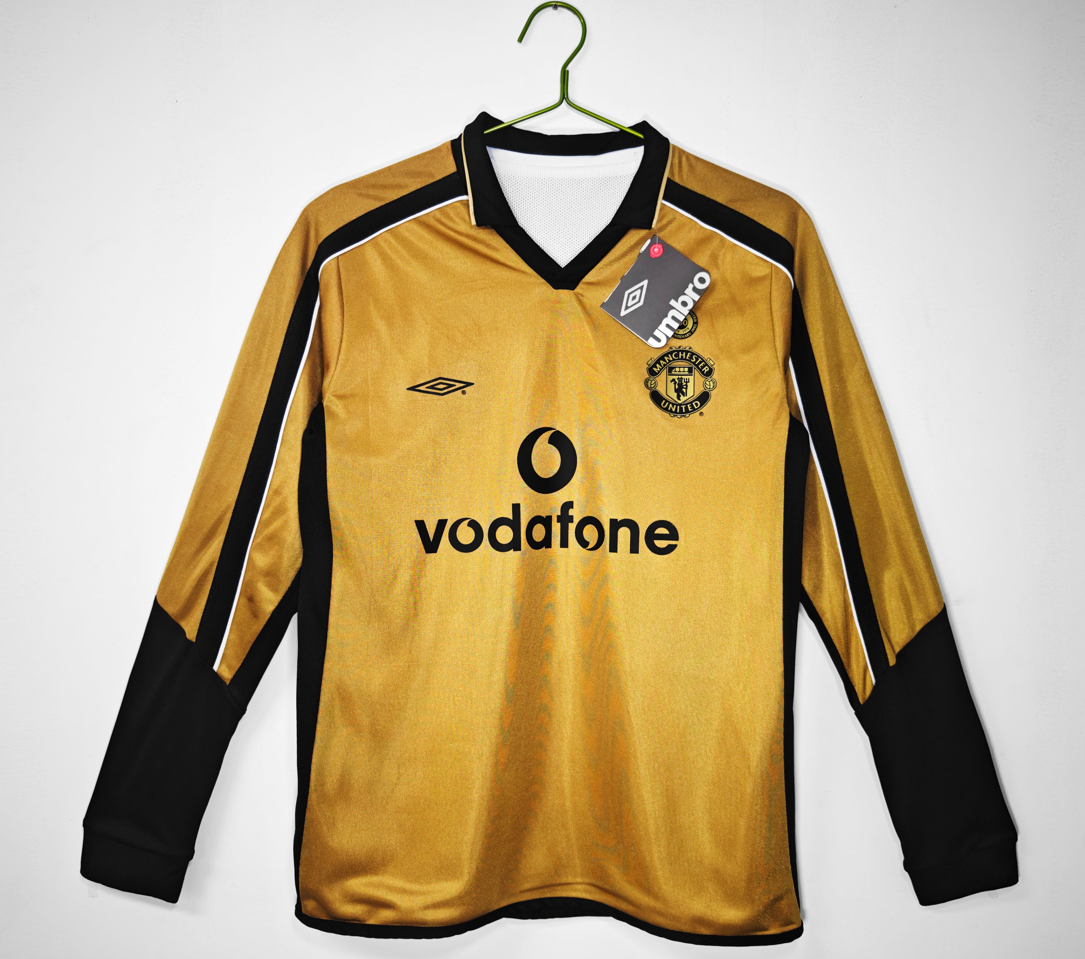Manchester United 3ra Equipación 2001/02 Manga Larga