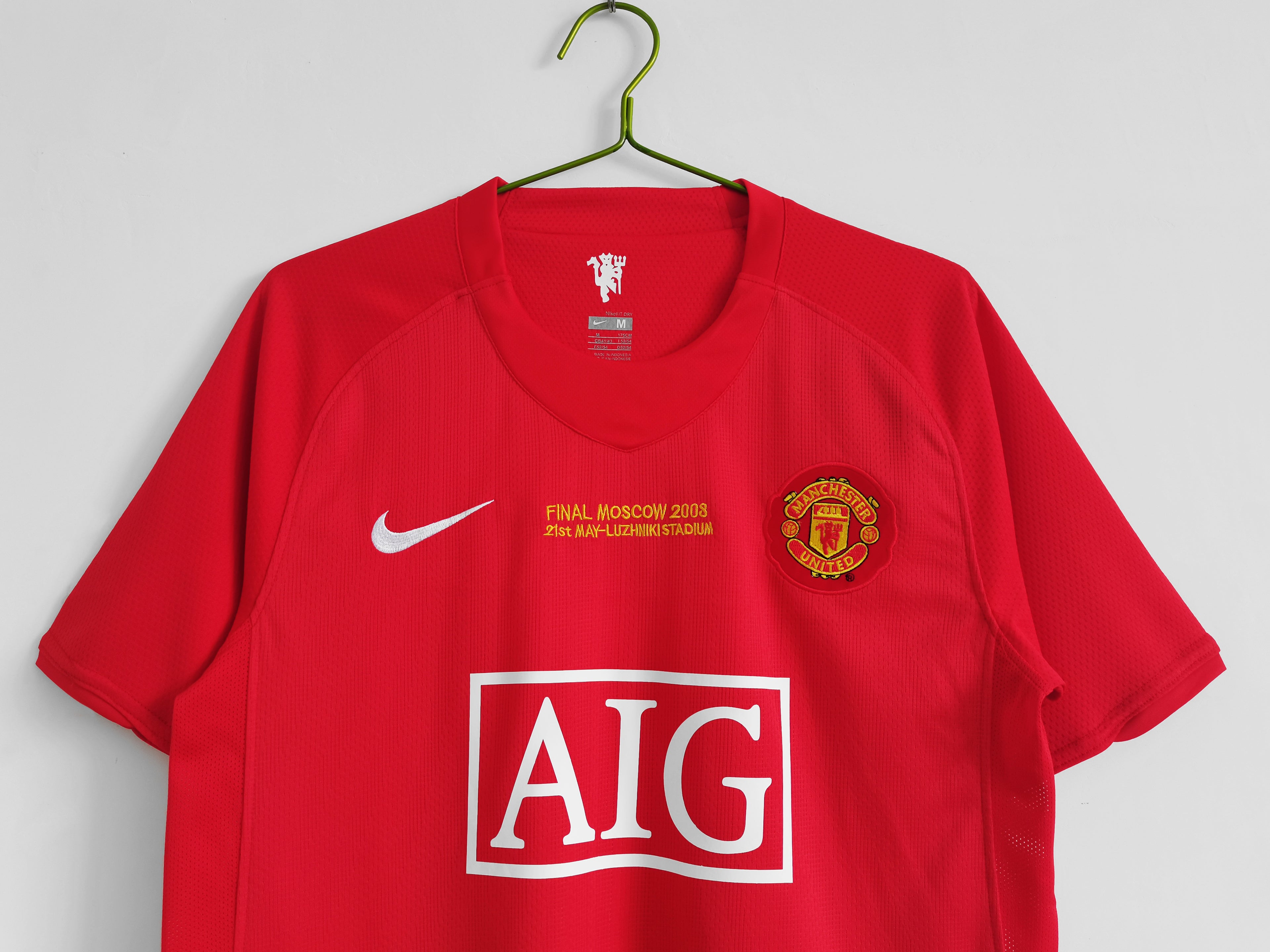Manchester United 1ra Equipación 2007/08