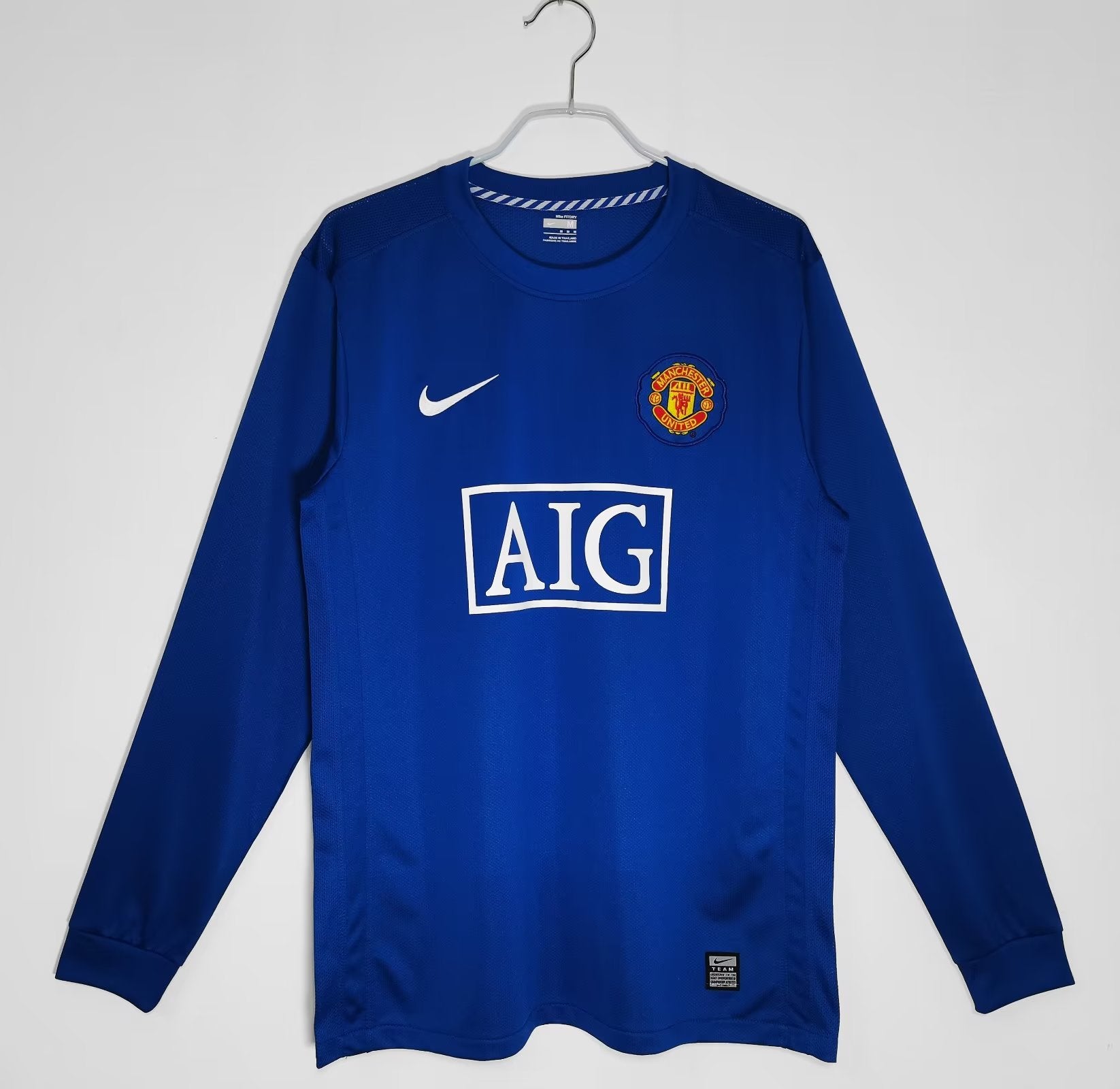 Manchester United 2da Equipación 2008/09 Manga Larga