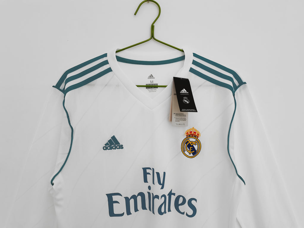 Real Madrid 1ra Equipación 2017/18 Manga Larga