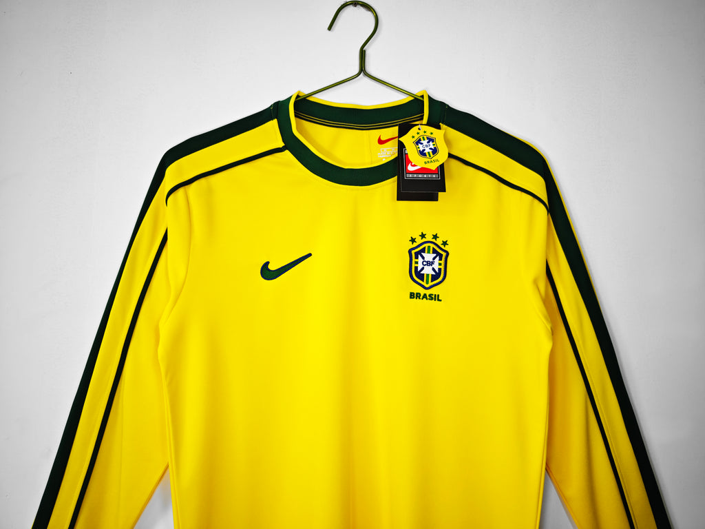 Brasil 1ra Equipación 1998 Manga Larga